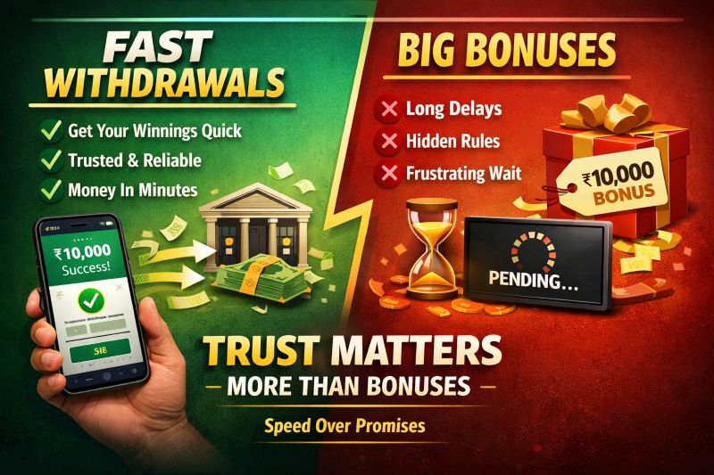 Why Fast Withdrawals Matter More Than Big Bonuses